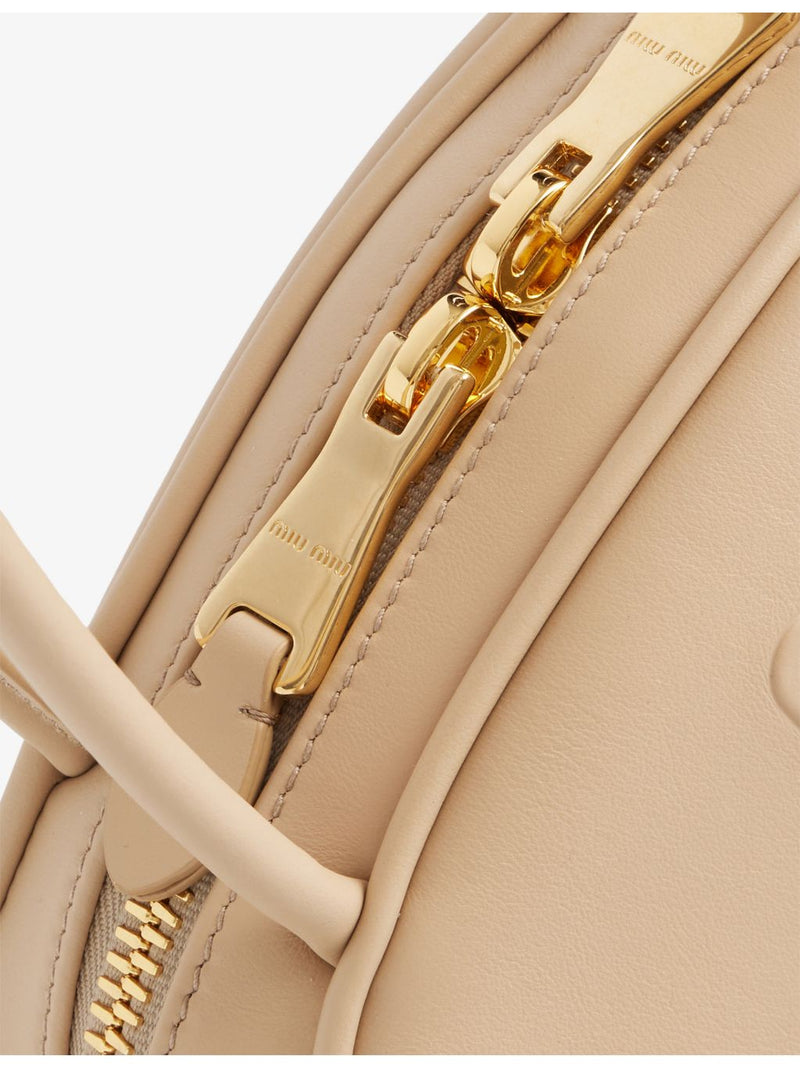 Miu Miu leather shoulder bag 23cm, imported from the UK