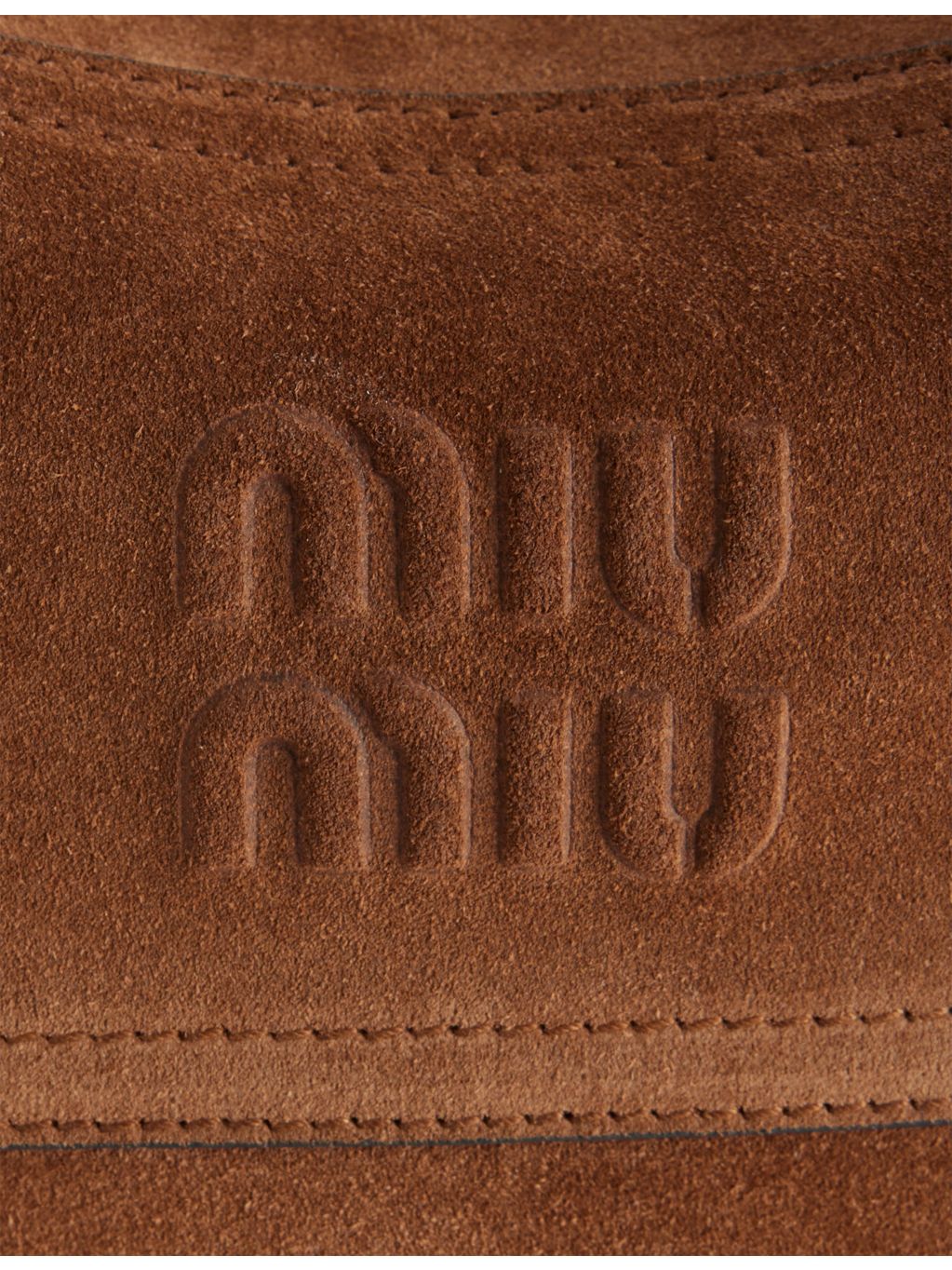 Miu Miu suede shoulder bag in 100% leather (British brand)