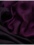 Leem ombre print scarf with frayed edges, 70x180cm - British product