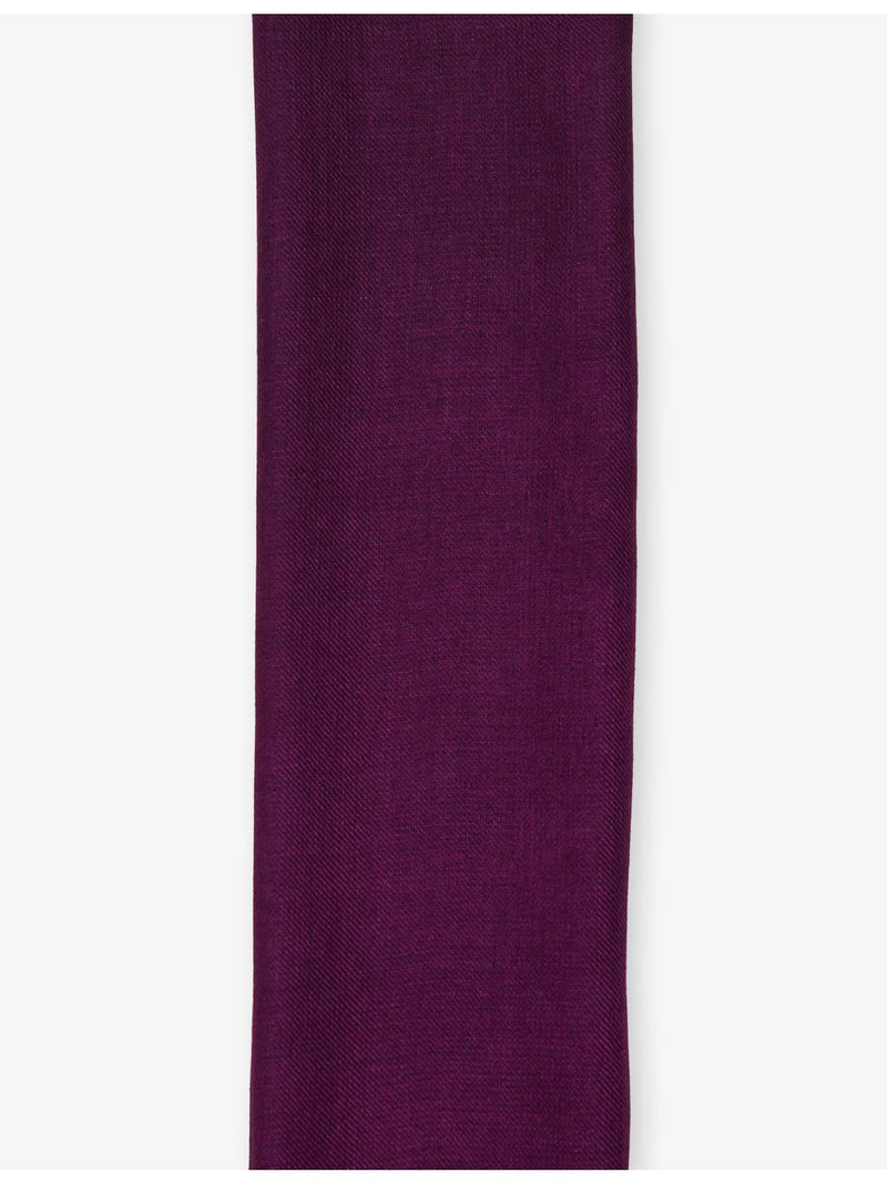 Leem ombre print scarf with frayed edges, 70x180cm - British product