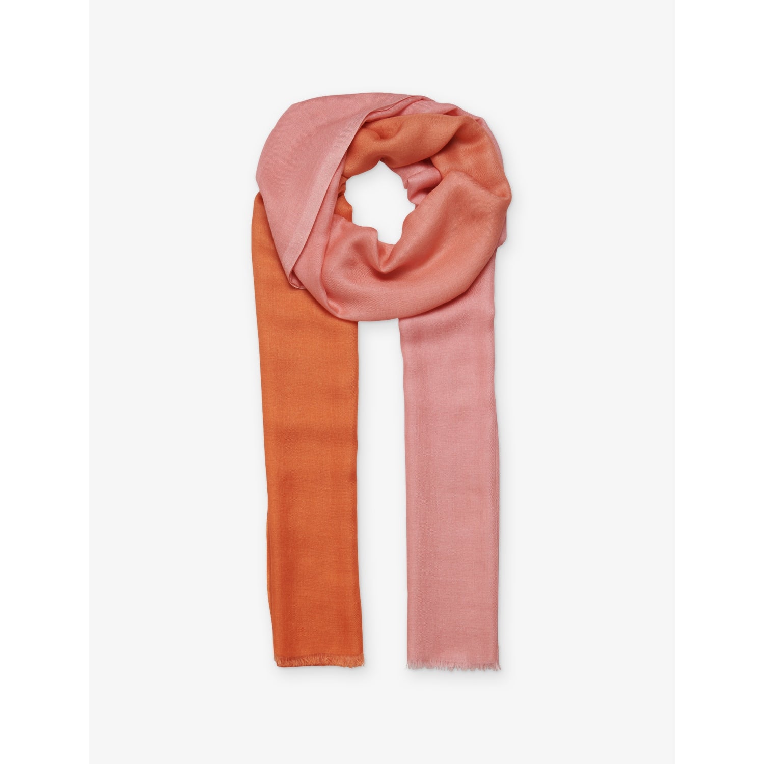 Leem ombre print scarf, 70x180cm - British product