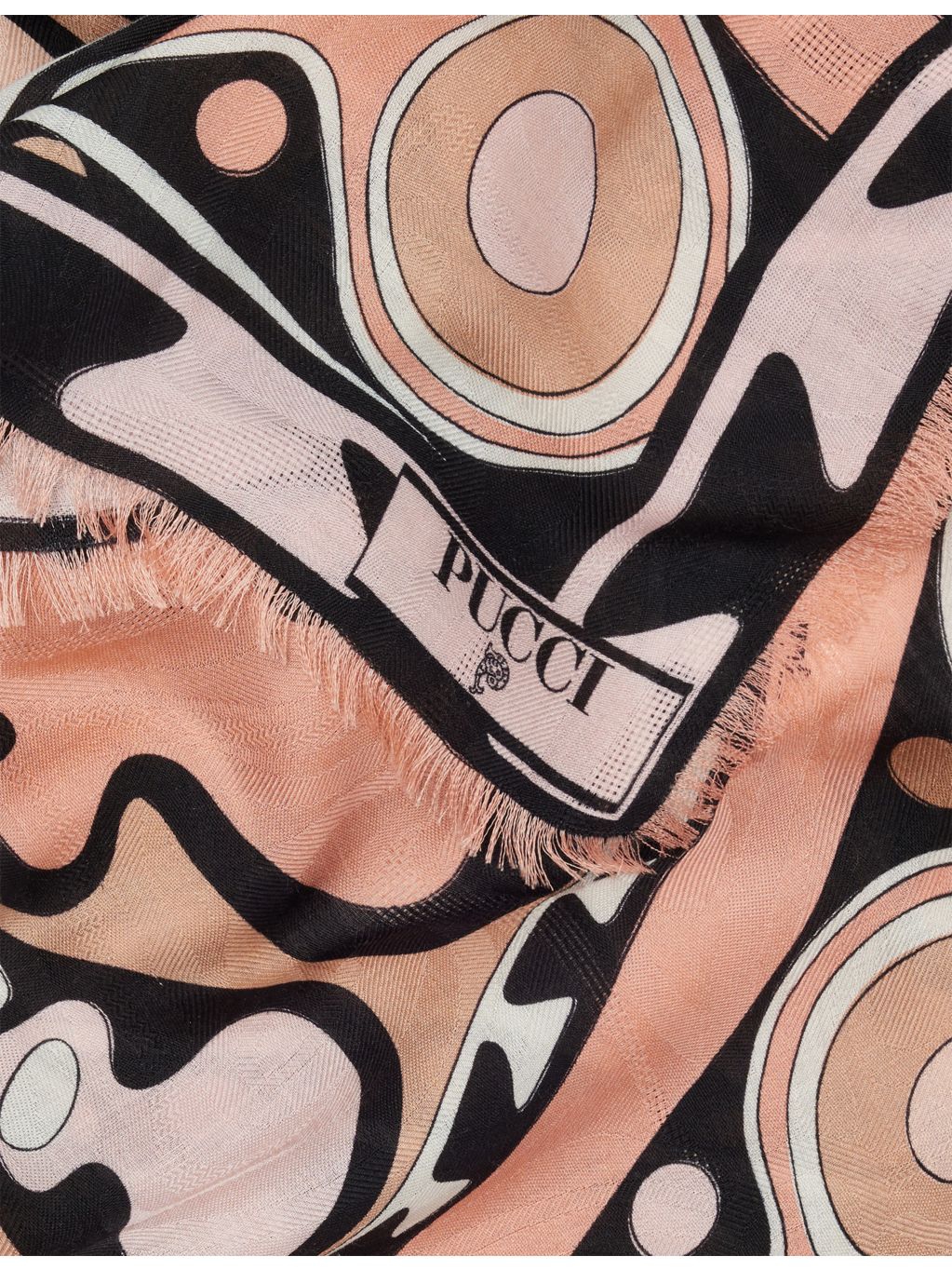 Pucci printed silk and wool-blend scarf - British product