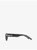Le Specs Cubito D-Frame acetate sunglasses, UK version