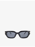 Le Specs Cubito D-Frame acetate sunglasses, UK version