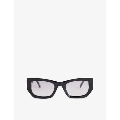 selfridges Le Specs Beachcomber D-Frame Acetate Sunglasses- Buy online at McGrocer