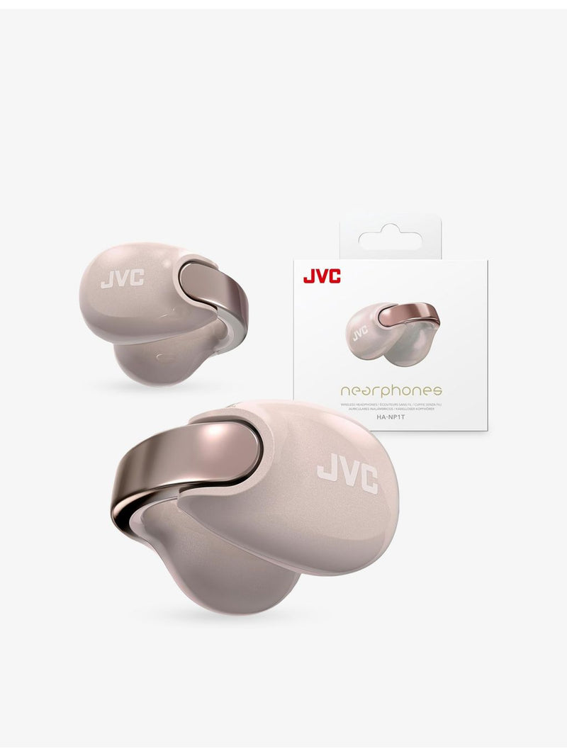 JVC HA-NP1T nearphones earcuff style wireless earphones, imported from the UK