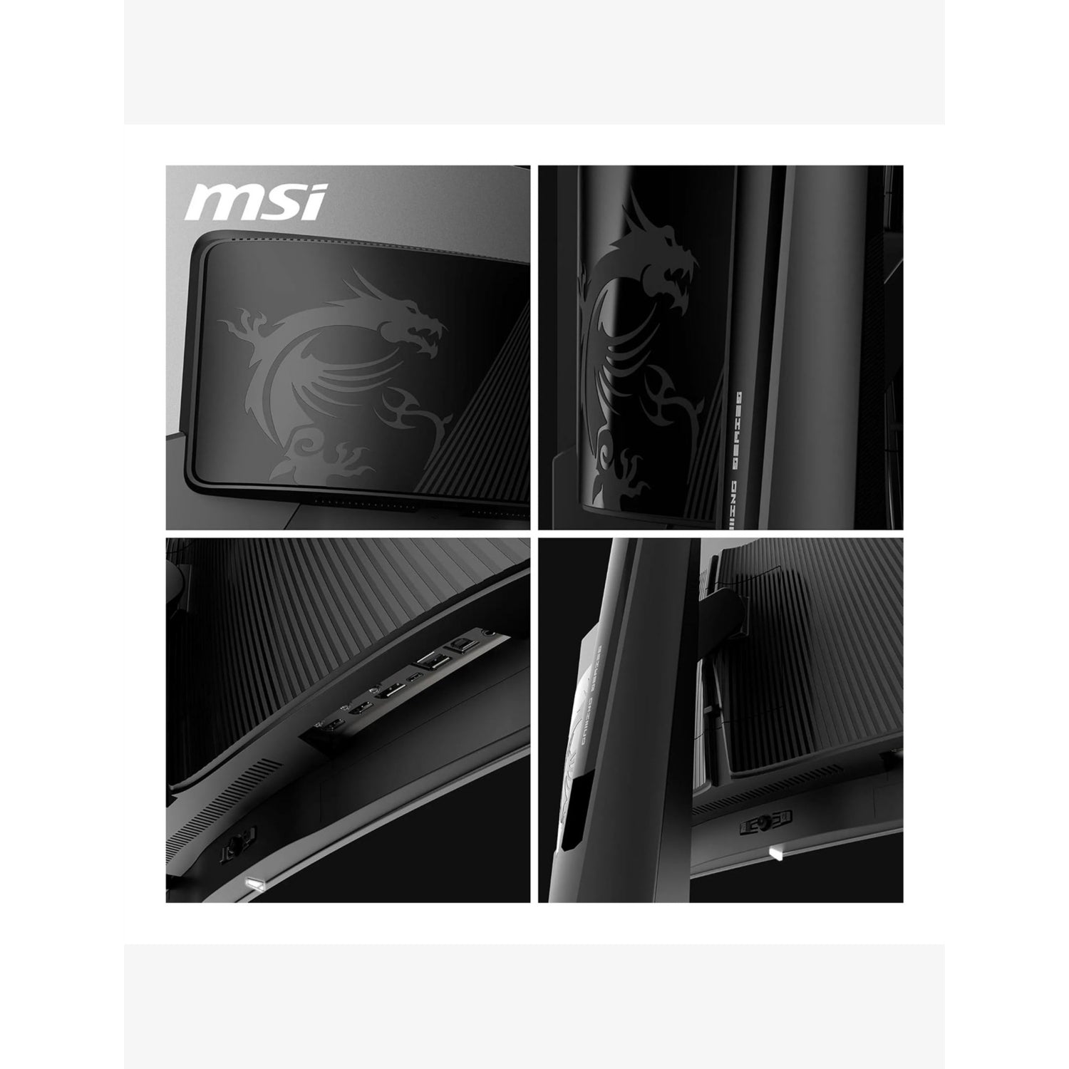 MSI 34-inch QD-OLED curved gaming monitor, imported from the UK