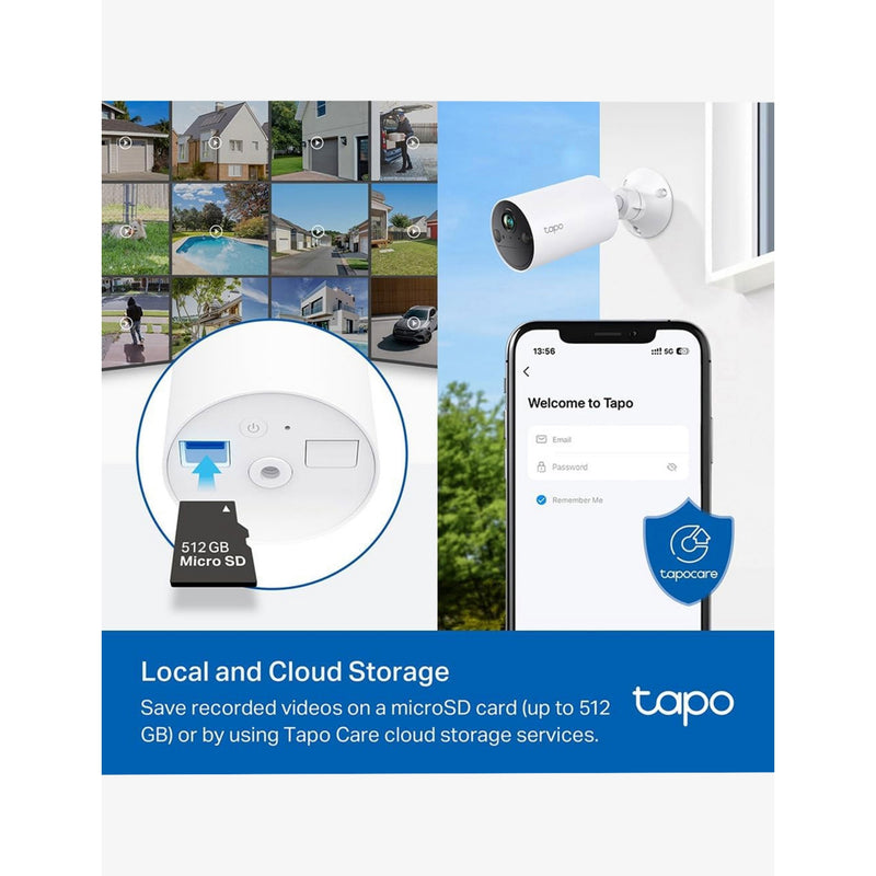 TP-Link Tapo C410 2K smart security camera - British product