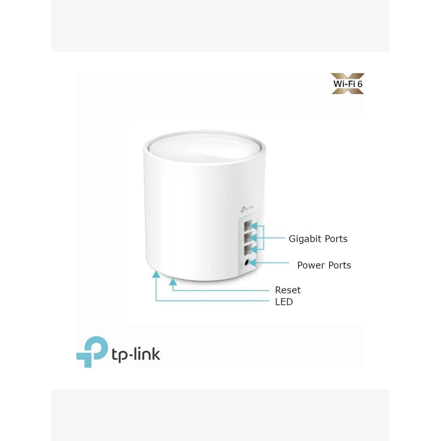 TP-Link Deco X50 mesh WiFi 6 system 3-pack, UK version
