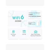 TP-Link Deco X50 mesh WiFi 6 system 3-pack, UK version