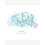 TP-Link Deco X50 mesh WiFi 6 system 3-pack, UK version