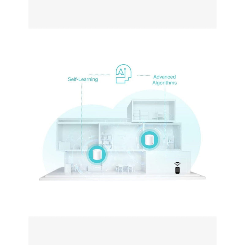 TP-Link Deco X50 mesh WiFi 6 system 3-pack, UK version