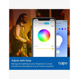 Tapo smart bulb multicolour E27 for smart lighting (British brand)
