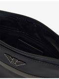 Emporio Armani flat woven cross-body bag (British brand)