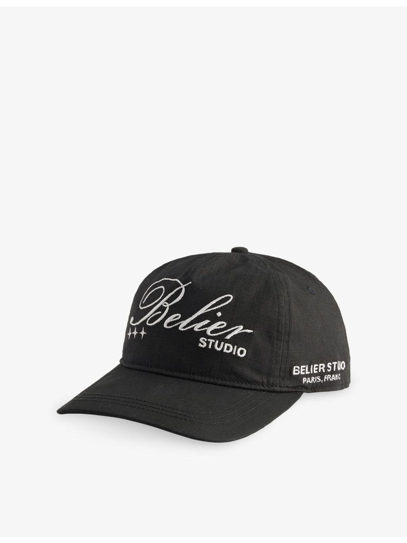 Bélier cotton cap with embroidered logo - British product