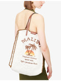 Anya Hindmarch Malibu raffia tote bag - British product