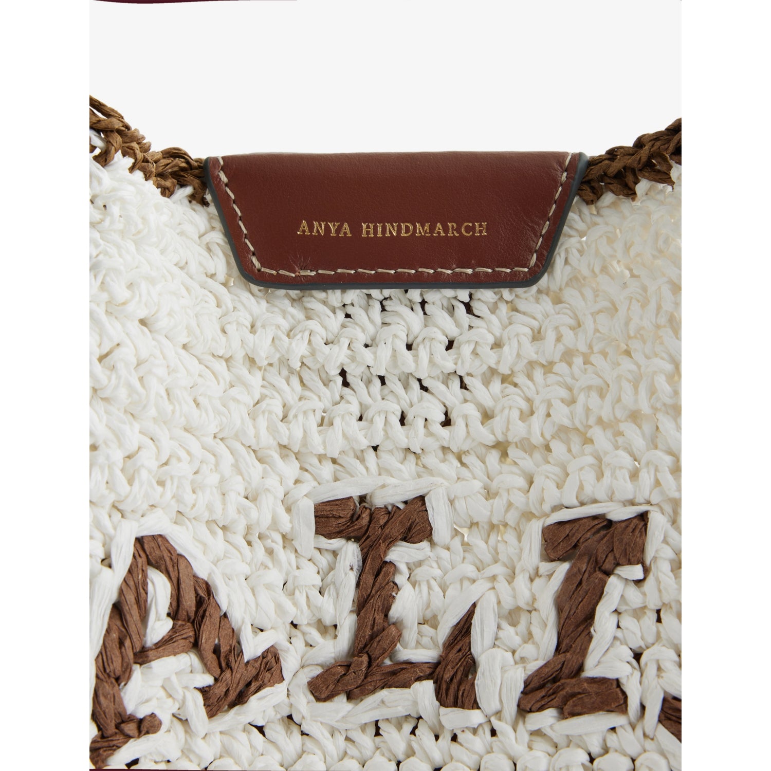 Anya Hindmarch Malibu raffia tote bag - British product