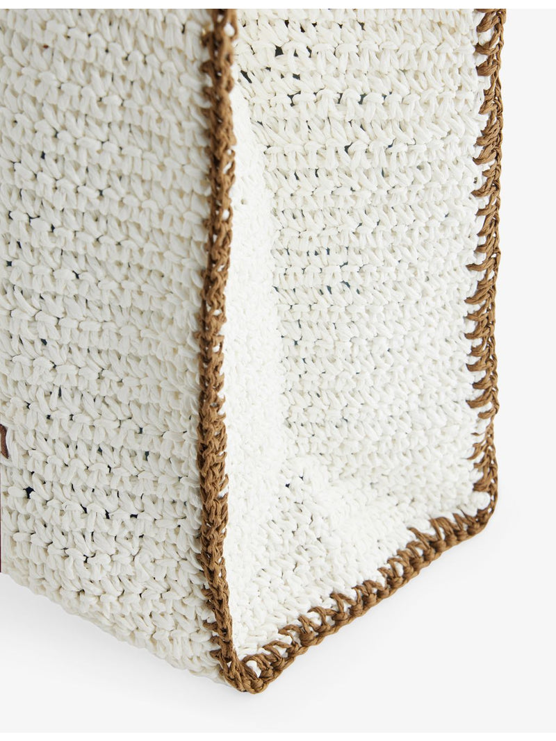 Anya Hindmarch Malibu raffia tote bag - British product
