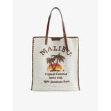 Anya Hindmarch Malibu raffia tote bag - British product