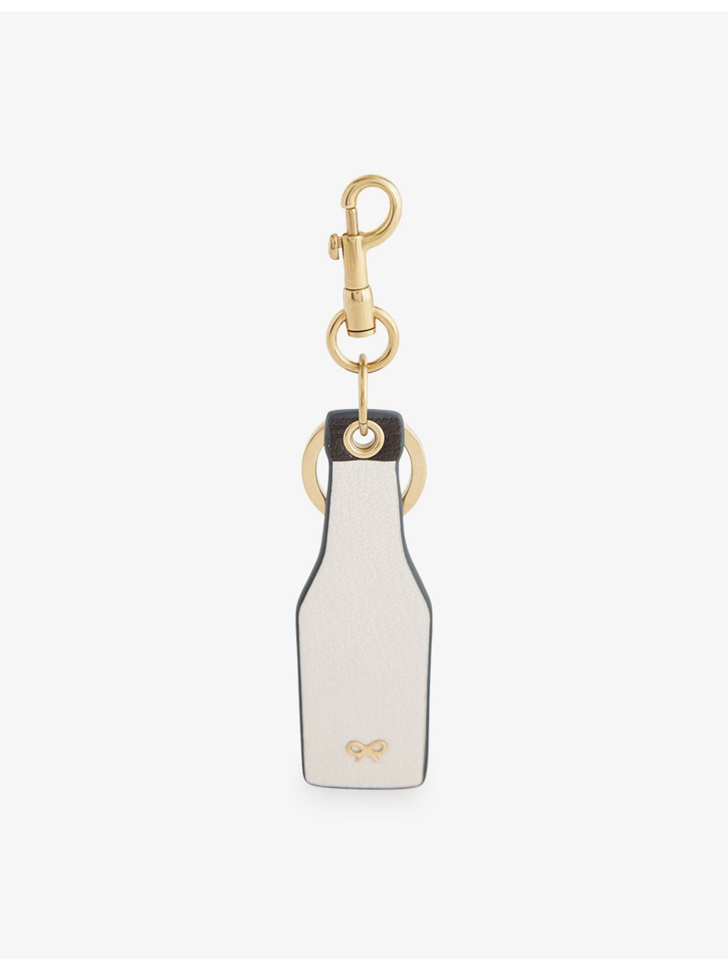 Anya Hindmarch Malibu leather bag charm with bow - British product