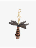 Anya Hindmarch palm tree leather bag charm (British brand)