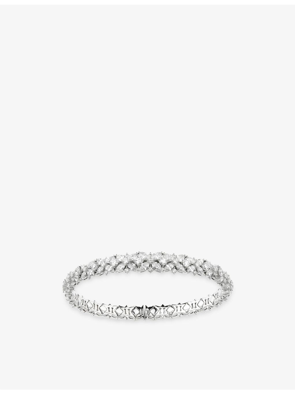 Y-Couture 18ct gold diamond bangle bracelet 6.53ct (British brand)
