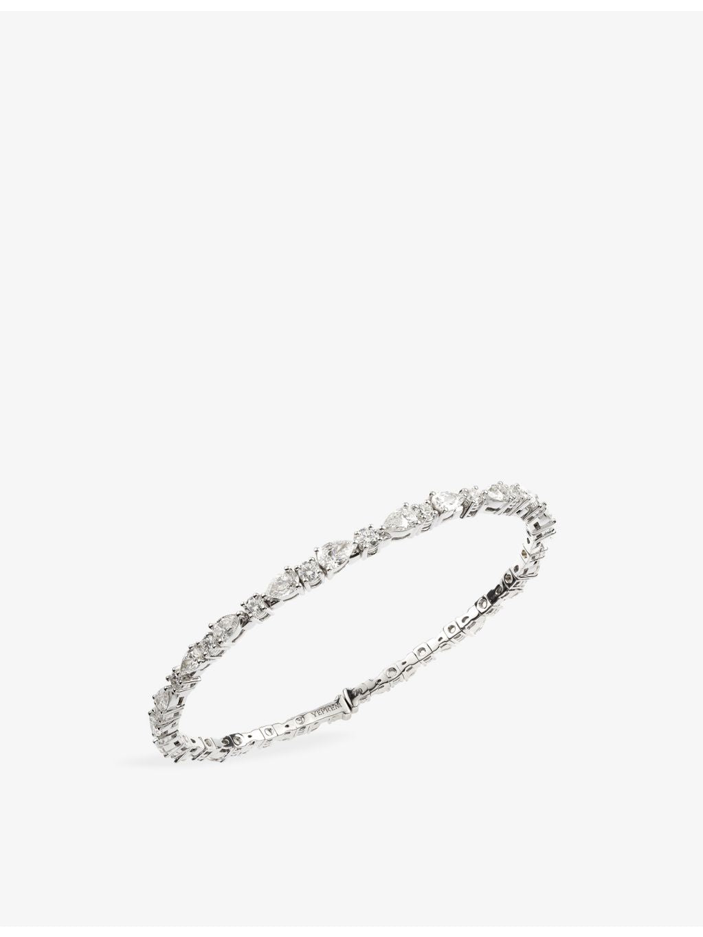 Y-Couture 18ct gold diamond bangle bracelet 4.65ct, UK version