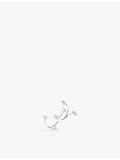YEPREM Y-Conic Snowflake 18ct gold diamond ring, imported from the UK