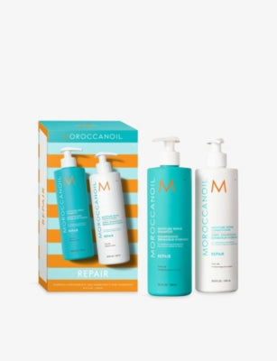 Moroccanoil Moisture Repair shampoo and conditioner duo 500ml - British product