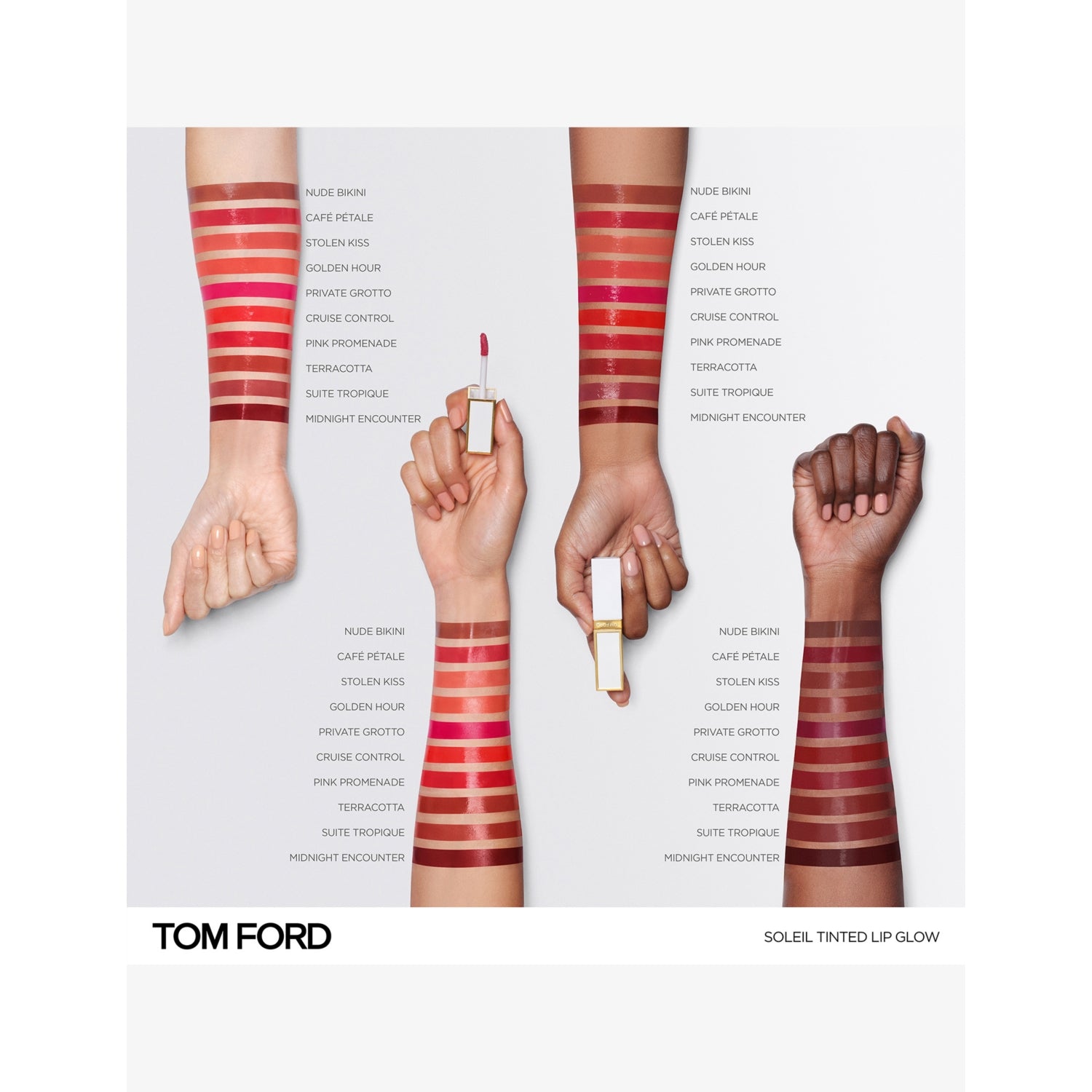 Tom Ford Soleil tinted lip glow 6ml - British product