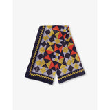 Drake's silk bandana scarf patchwork print, UK version