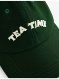 Drake's Tea Time merino wool baseball cap, imported from the UK
