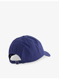 Drake's cotton cap with chainstitched D logo, imported from the UK