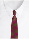 Drake's square flowers silk tie - 100% silk (British brand)