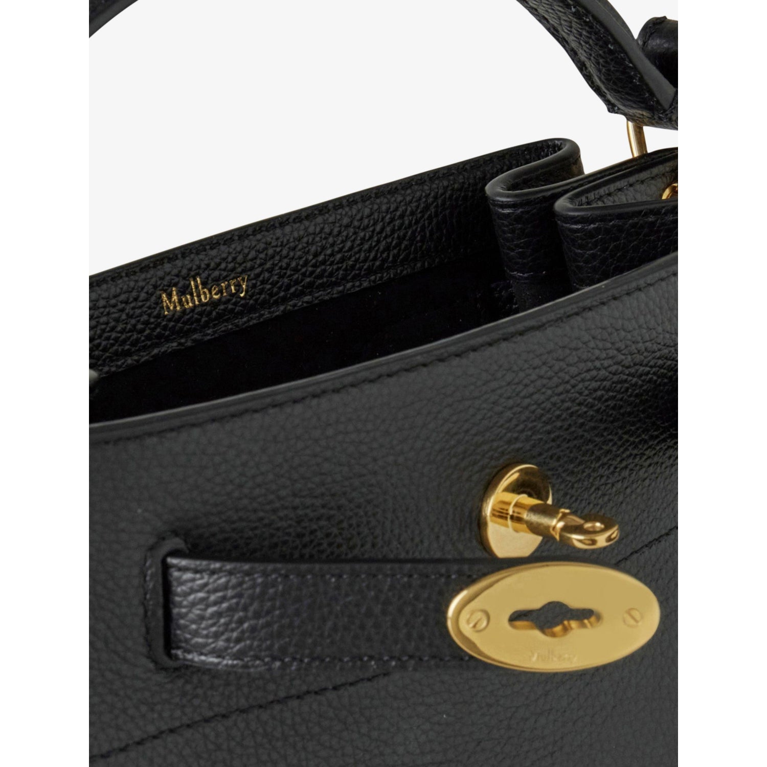Mulberry Islington small leather bucket bag - British product