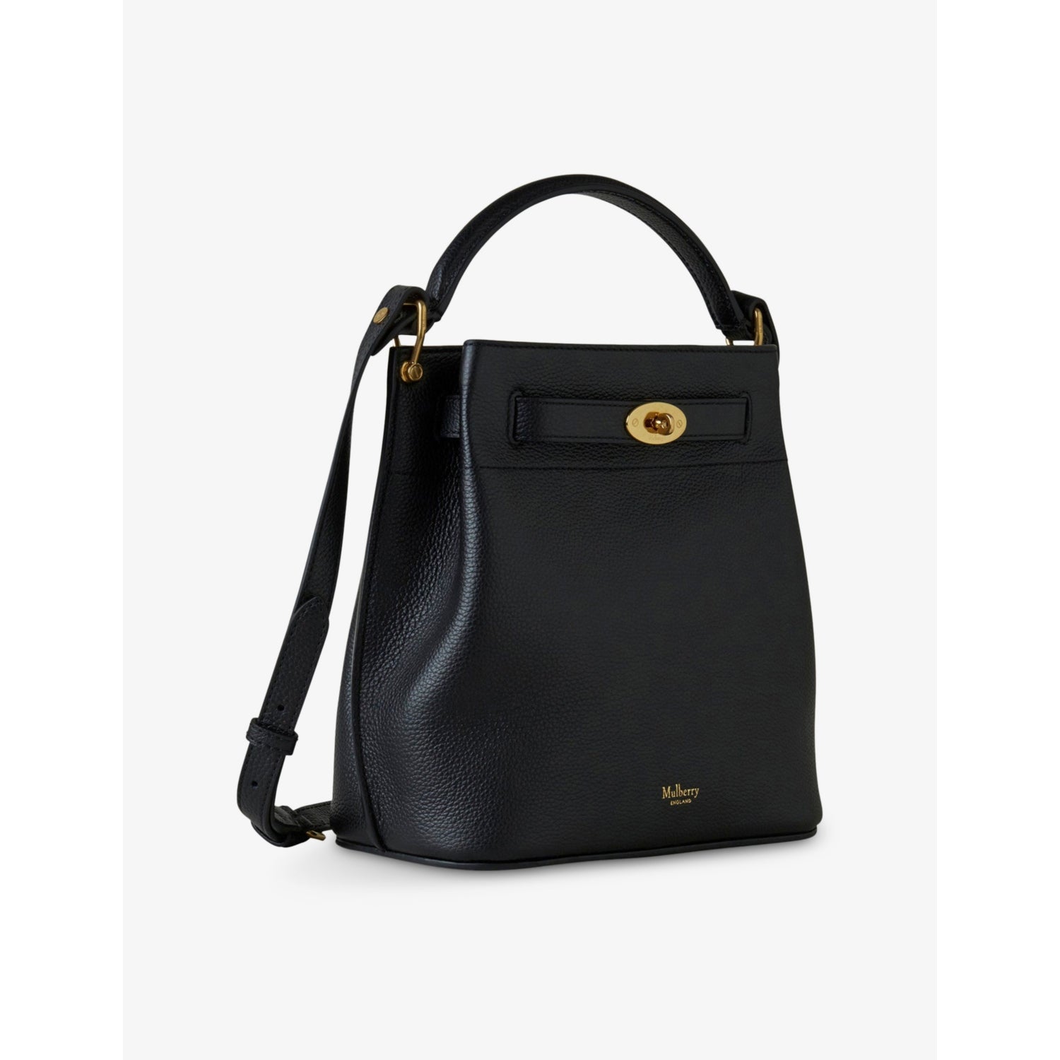 Mulberry Islington small leather bucket bag - British product
