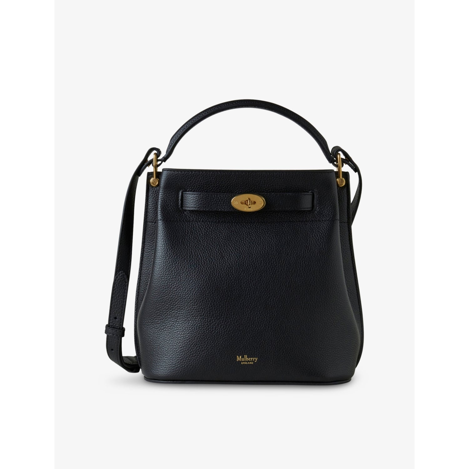 Mulberry Islington small leather bucket bag - British product