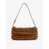 STAUD Timmy beaded shoulder bag 28cm (British brand)