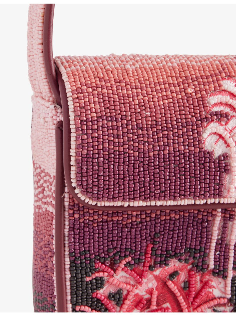 Tommy beaded handbag with glass beads and magnetic closure, UK version