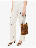 STAUD Drift wooden beaded mini shoulder bag, UK version