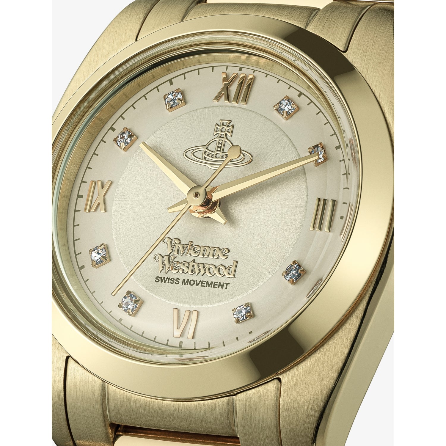 Vivienne Westwood Tavistock gold-tone watch, imported from the UK