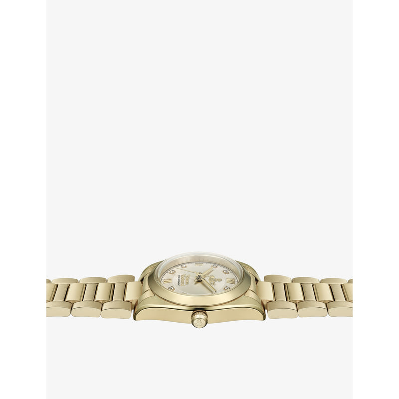 Vivienne Westwood Tavistock gold-tone watch, imported from the UK