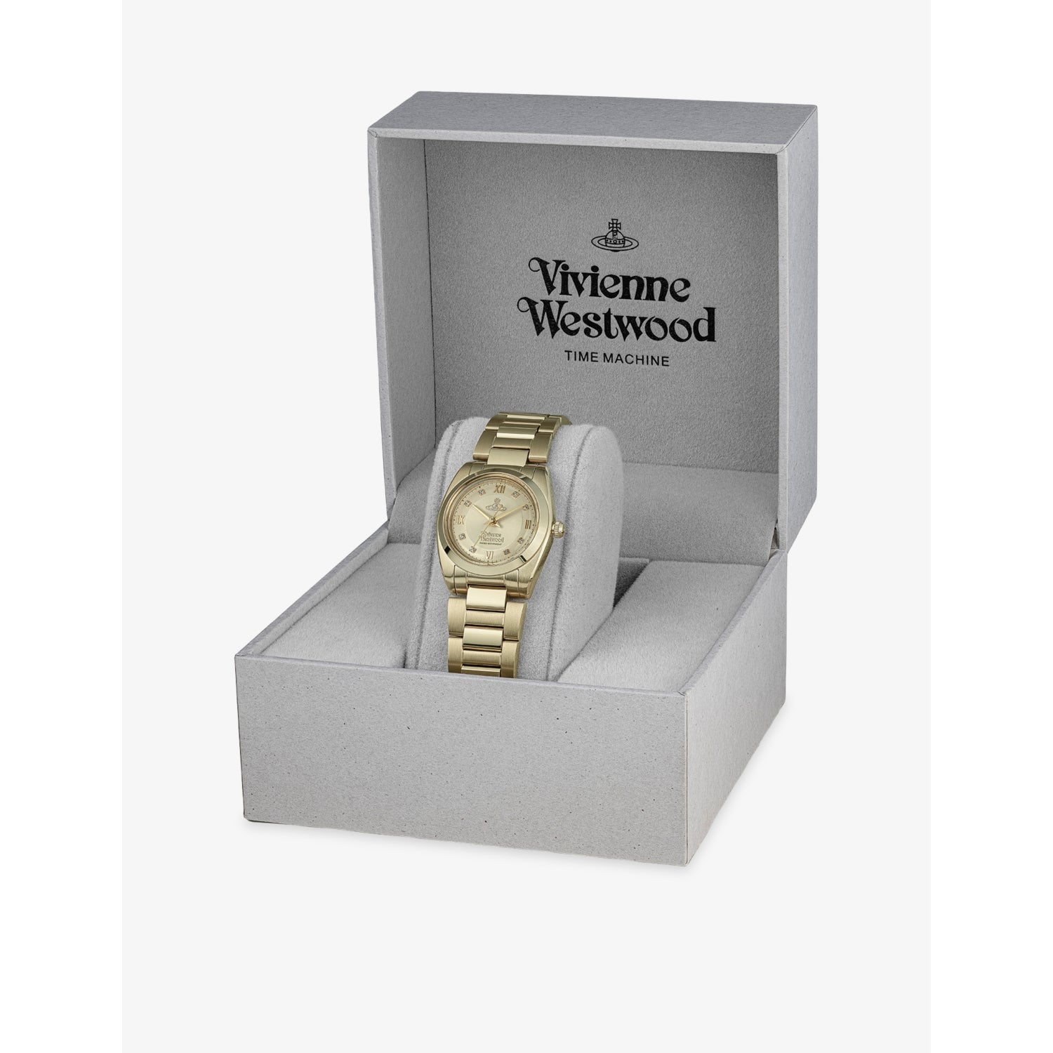 Vivienne Westwood Tavistock gold-tone watch, imported from the UK