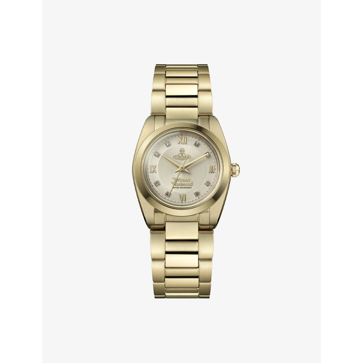 Vivienne Westwood Tavistock gold-tone watch, imported from the UK