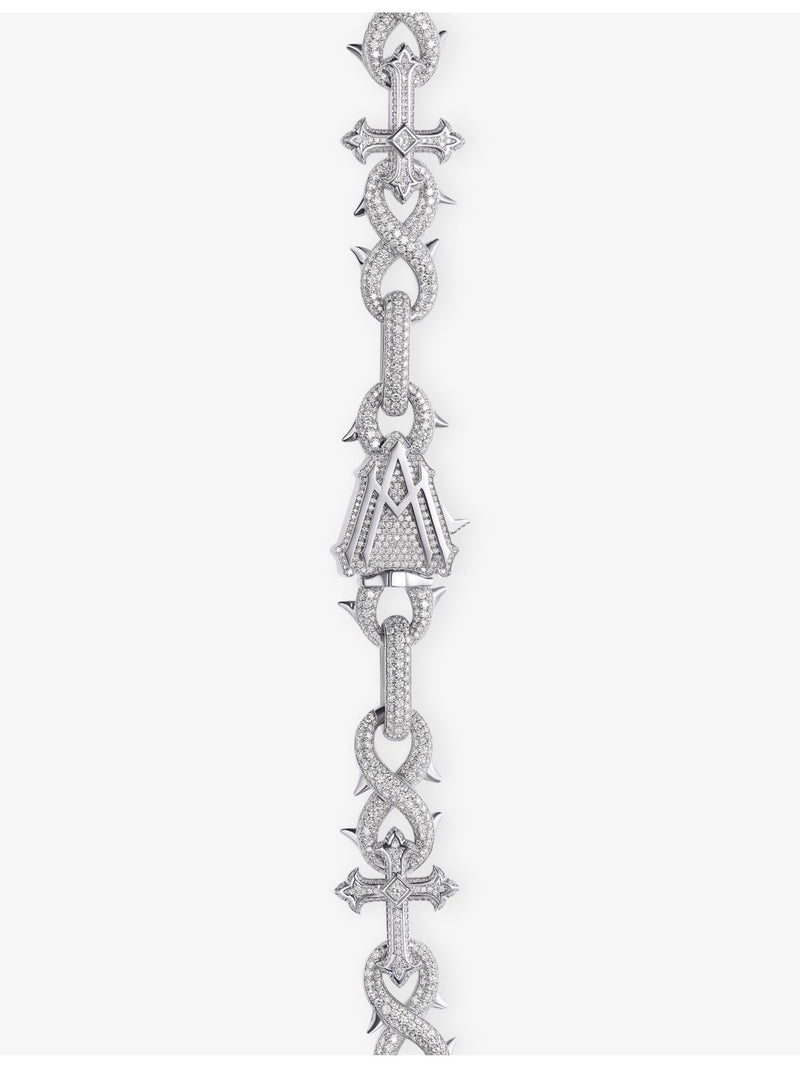 Alex Moss Saint Mark large diamond necklace, imported from the UK