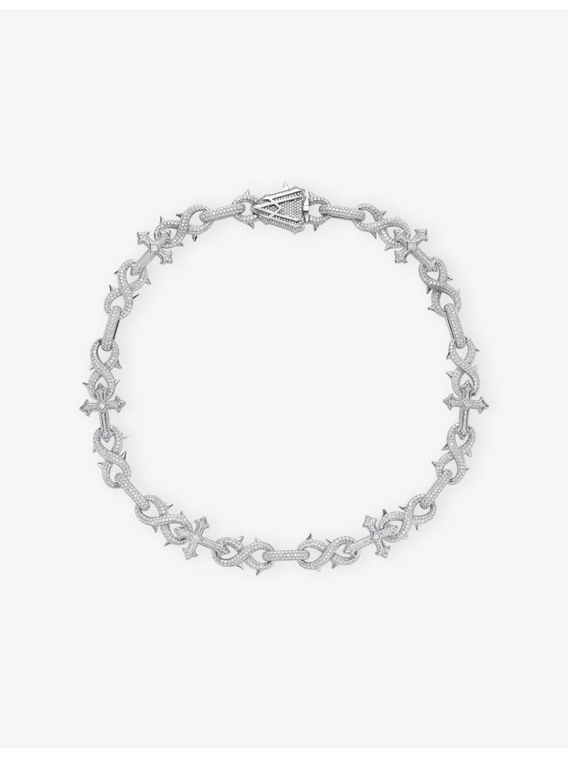 Alex Moss Saint Mark large diamond necklace, imported from the UK