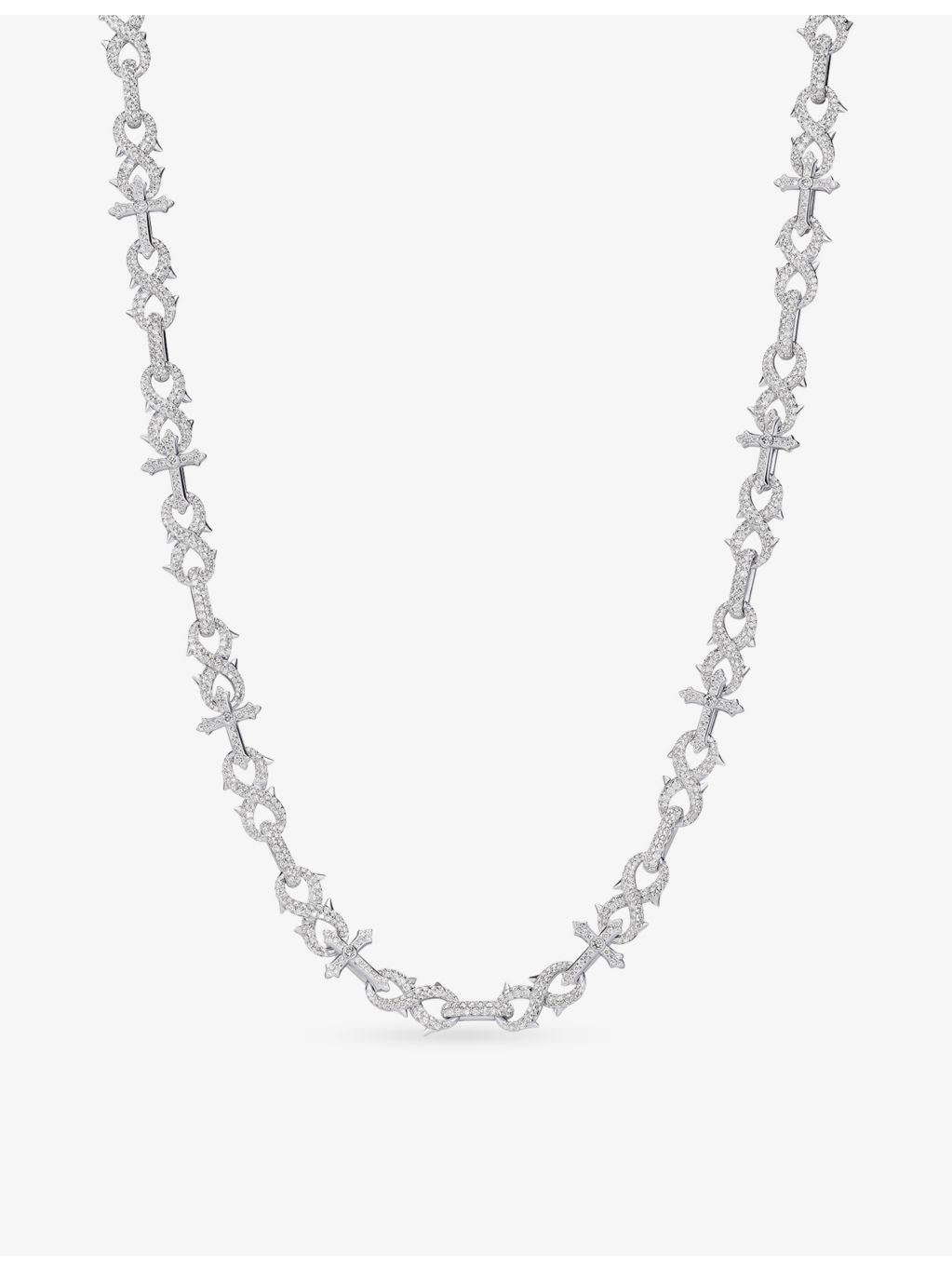 Alex Moss Saint Mark diamond necklace 19.49ct, imported from the UK