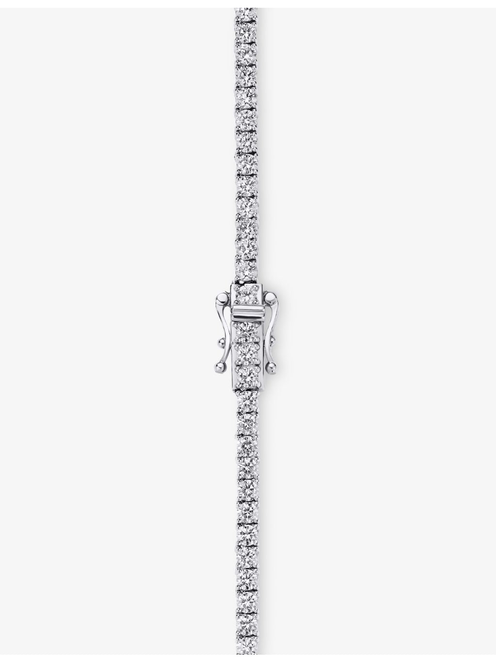 Alex Moss diamond necklace 17.93ct white gold 50.8cm - British product