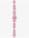 Alex Moss 14ct rose gold sapphire necklace (British brand)
