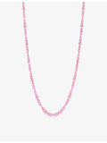 Alex Moss 14ct rose gold sapphire necklace (British brand)